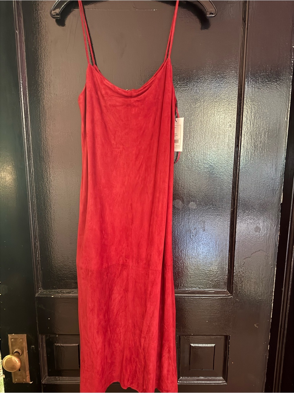 Suede theory midi dress size 6